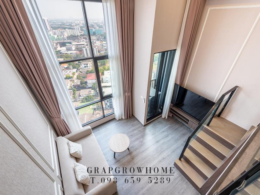 ให้เช่า The Origin Ladprao – Bangkapi ห้อง Duplex ชั้น 23 ชั้นบนสุด วิวเมืองสุดจึ้ง  37 ตร.ม. 1 ห้องนอน มีความเป็นส่วนตัวสูง 9