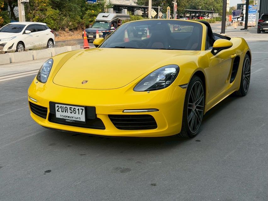 รหัสรถ KPV5617 2020 PORSCHE 718 BOXSTER 2.0 Turbo สึเหลือง