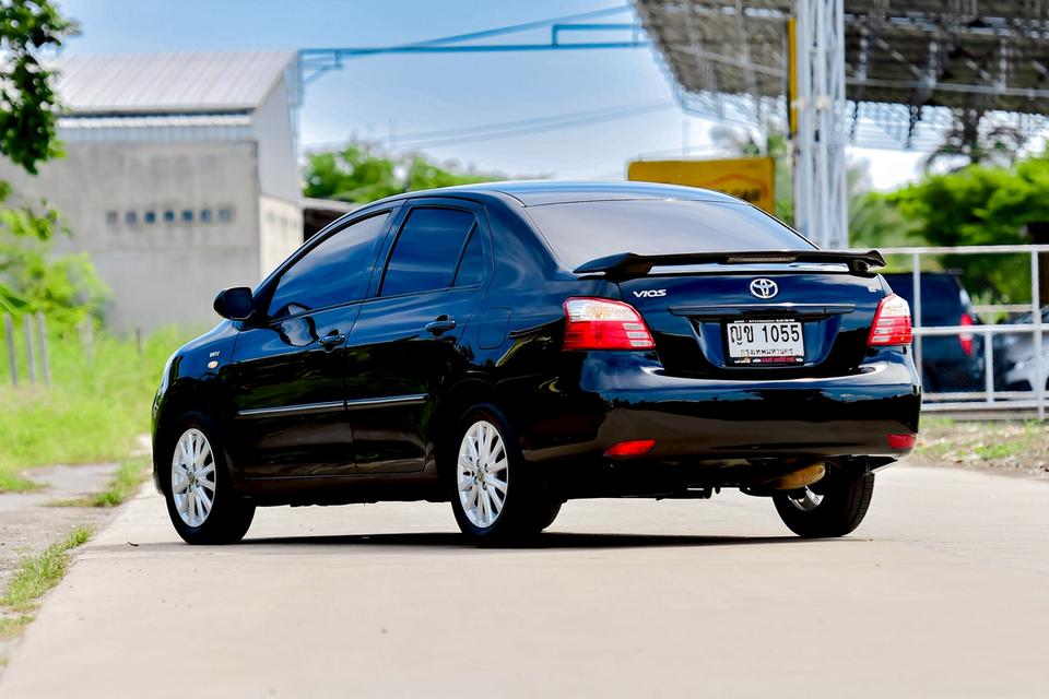 [ขาย] TOYOTA Vios 1.5E มือสอง ปี 2010 จด 2011 เกียร์ออโต้ สีดำ รถบ้านสภาพดี ฟรีดาวน์ ผ่อนถูก รูปที่ 6