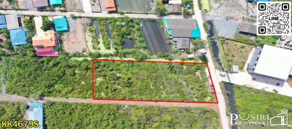 ขายที่สวยสีม่วง 2 ไร่เศษ ใกล้พระราม 2 ถนน 2 ด้าน ในราคาที่ดีที่สุด เพียงไร่ละ 3 ล้าน - KK4679S 3