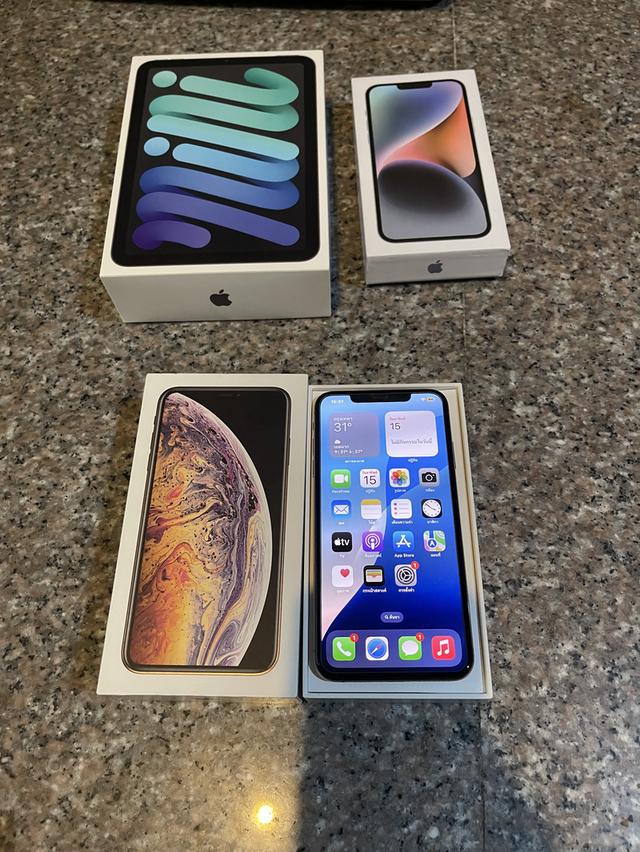 ขายไอโฟนXSMaxสีGold64กิ๊กสูนTrueมีกล่องอีมี่ตรงไร้รอยตกใช้งานดีทุกๆฟังชั่นเครื่องเดิมๆหายากมากๆ