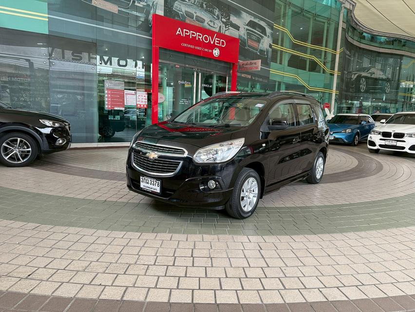 Chevrolet Spin 1.5LTZ ปี 2014  7ที่นั่ง มือเดียว ไมล์แสนสอง เพียง129,000บาท ขายสดครับ สวยพร้อมใช้ ทดลองขับได้ เครื่องยนต์เกียร์ช่วงล่างดี แอร์เย็นฉ่ำ