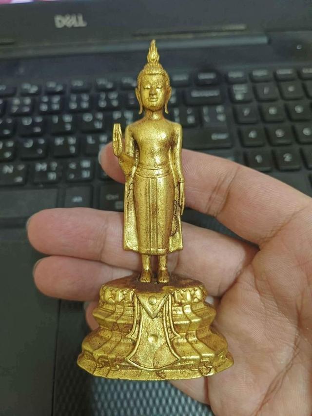 พระพุทธรูปยืนประทานพร พระกรุอยุธยา สวย เก่า หายาก น่าบูชา