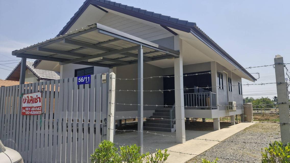 บ้านเดี่ยวให้เช่า 2 ห้องนอน 2 ห้องน้ำเฟอร์นิเจอร์ครบ 3