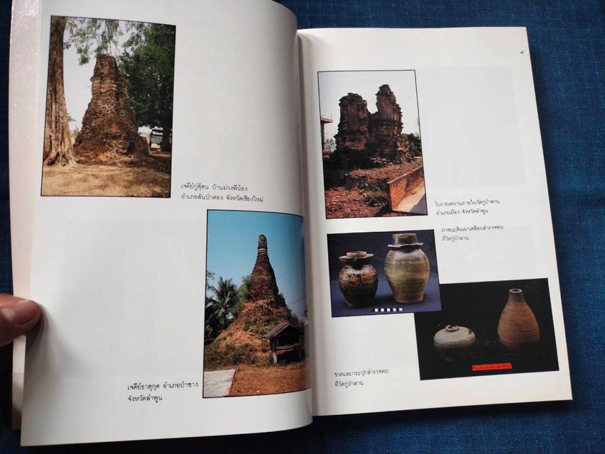 แหล่งโบราณคดีประเทศไทยเล่ม๖(ภาคเหนือ)  เอกสารวิชาการกองโบราณคดี  กรมศิลปากร ความหนา337หน้า ราคา350บาท #หนังสือเก่ามือสอง 3
