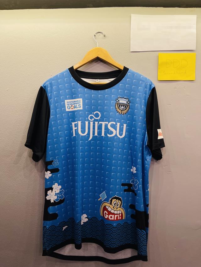 เสื้อบอล Kawasaki Frontale เจลีก2022 - No.18 ชนาธิป Messi J ของแท้(มือ1) Size XL 23x28.5 ส่งฟรี รูปที่ 2