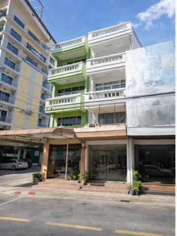 261008mmbsiyng ให้เช่า อาคารพาณิชย์ MRT สุทธิสาร 750 ม.อาคารพาณิชย์ 4 ชั้นครึ่ง 3นอน 2น้ำ ใกล้ตลาดนัดเมืองไทย 800 ม.ติดถ 5