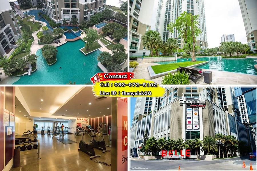 ให้เช่า Condo Belle Grand Rama 9 ใกล้ MRT พระราม 9 ขนาด 48.47 ตารางเมตร 1 ห้องนอน ชั้น22 ตึกA2 วิวสวย ตกแต่งครบตามรูป 11