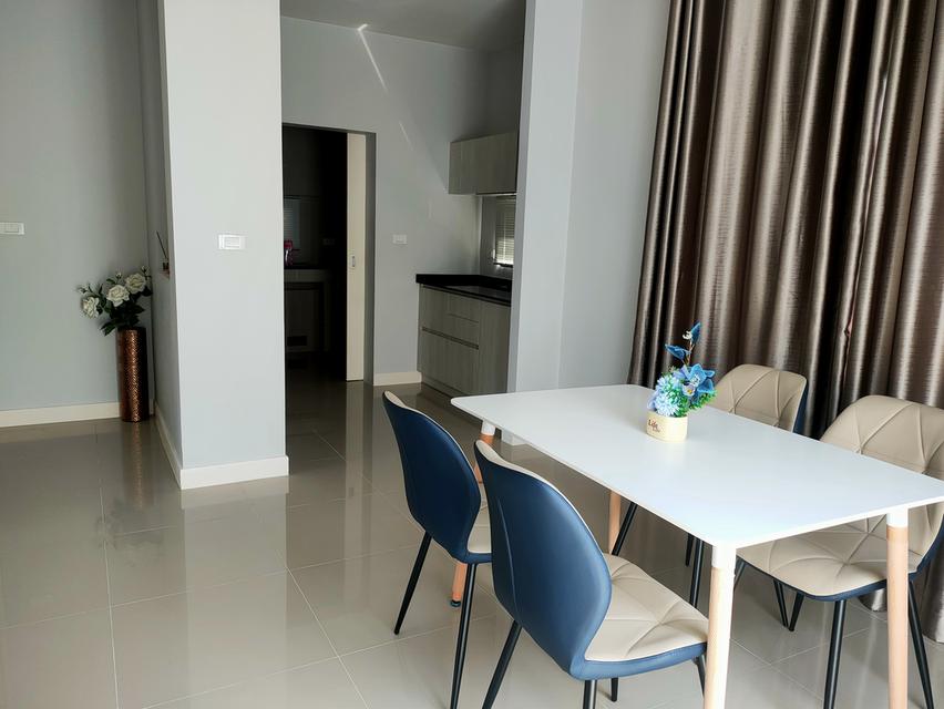 บ้านเศรษฐสิริ วงแหวน-ลำลูกกา หลังมุมเฟอร์นิเจอร์ครบ 12