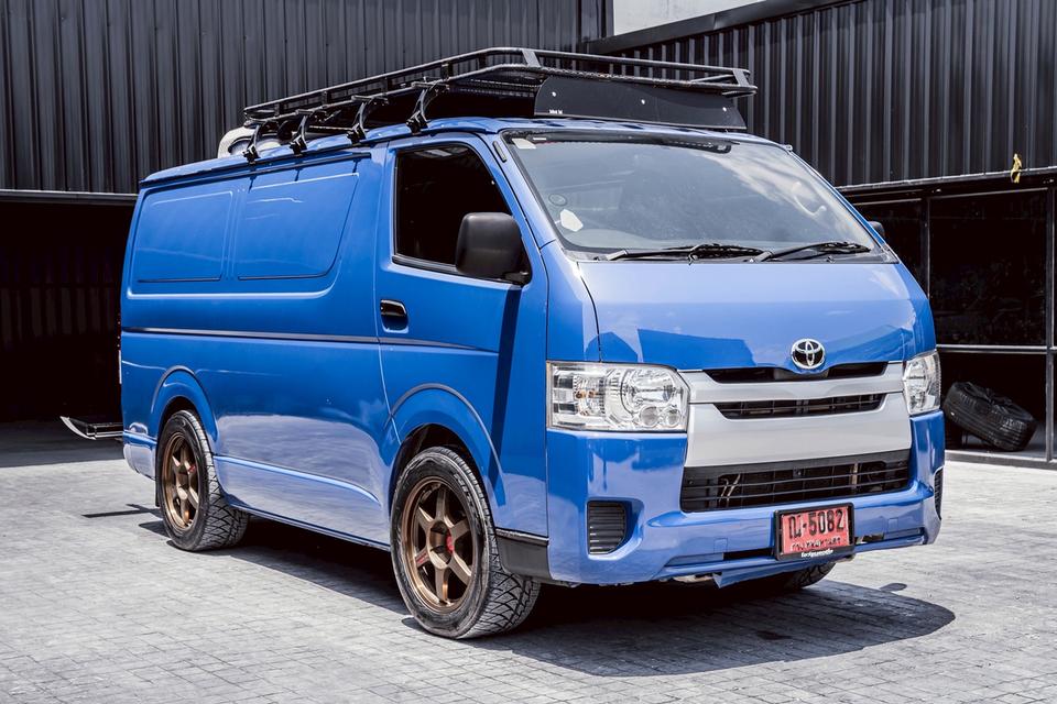 รหัสรถ 67GG1658 Toyota Hiace 2018 (ป้ายฟ้าแท้)