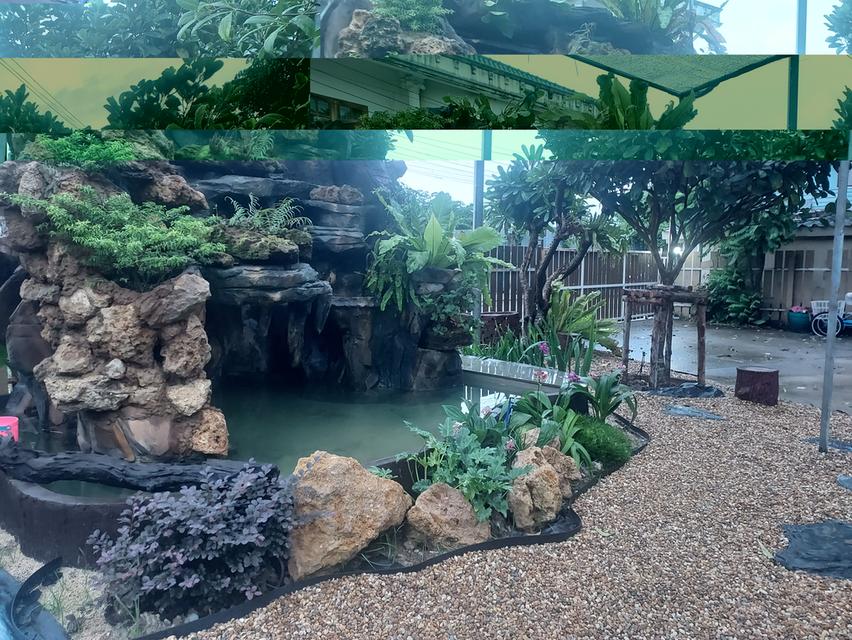 น้ำตกหินขนากใหญ่มือสอง