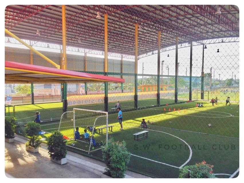 S.W. FOOTBALL CLUB  ⚽️ สนามฟุตบอลหญ้าเทียมขนาดมาตรฐาน  4