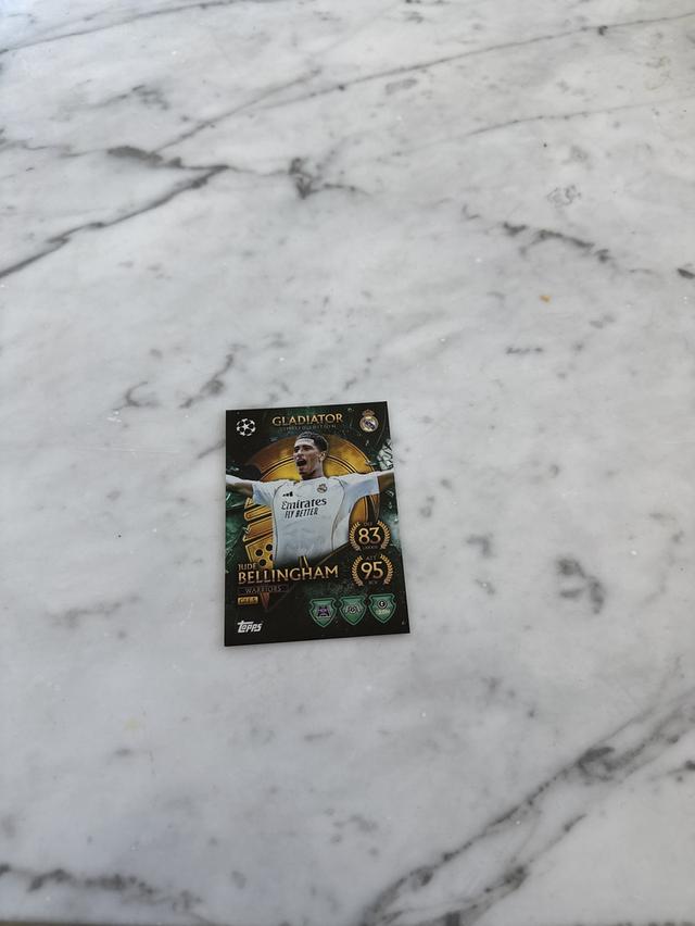 Jude bellingham card gladiator limited edition