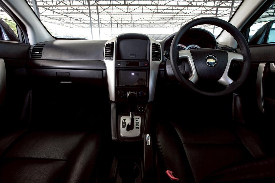 CHEVROLET Captiva 2.0 ดีเซล ปี 2007 เกียร์ออโต้ สีเทา จอเครื่องเสียงครบ 13