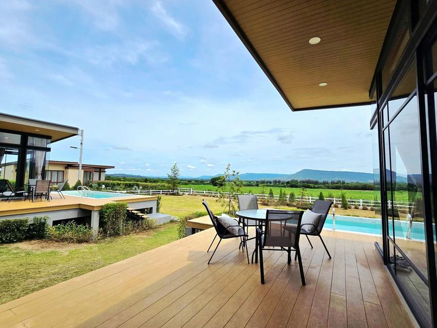 Rare Khao Yai Pool Villa  Panoramic views, 2 villas, pet-friendly. Turnkey Airbnb ready for 14.9M THB. Don't miss out 3