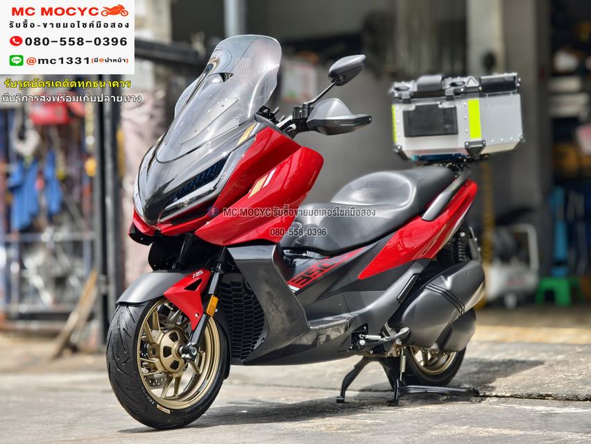 Zontes 350e 2024 วิ่ง3000โล รถบ้านแท้มือเดียว เครื่องเดิมๆ กุญแจบุคเซอวิสครบ พร้อมกล่องหลัง1ใบ No1120