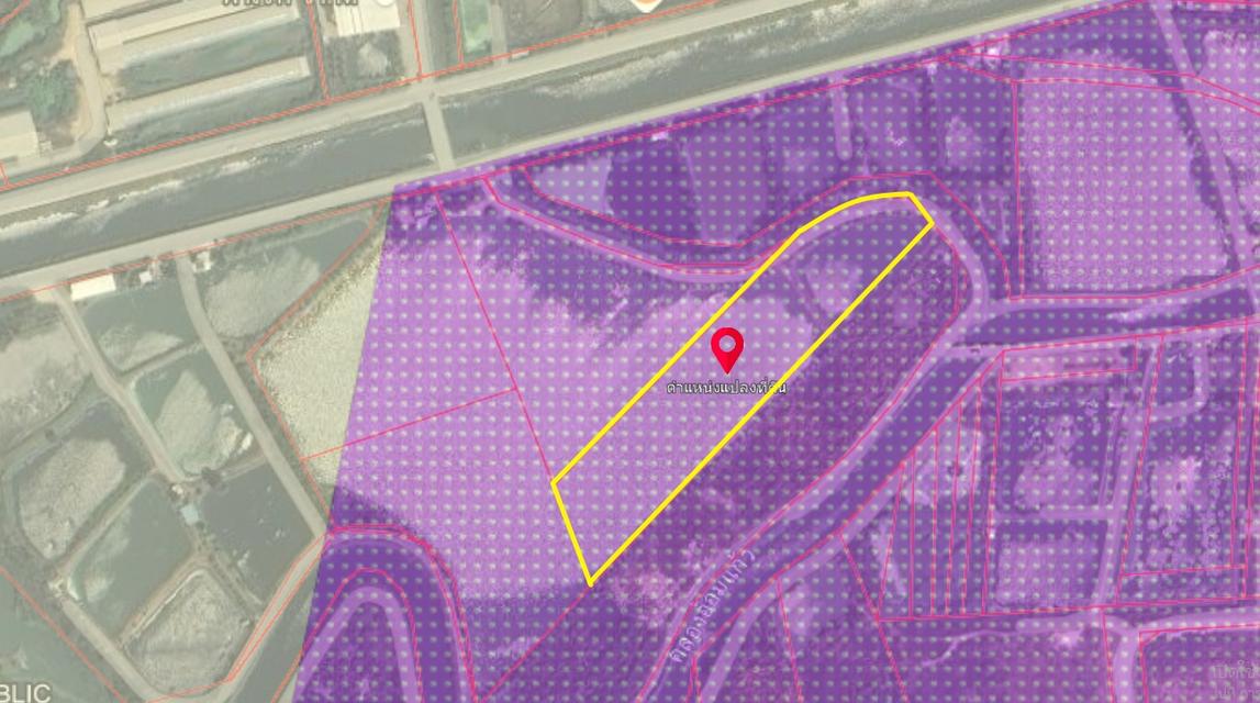 ขายที่สีม่วง อีอีซี 10 ไร่เศษ ใกล้ถนนเลียบมอเตอร์เวย์สาย 7 ใกล้นิคมอมตะ พานทอง ต.บางนาง อ.พานทอง จ.ชลบุรี 3