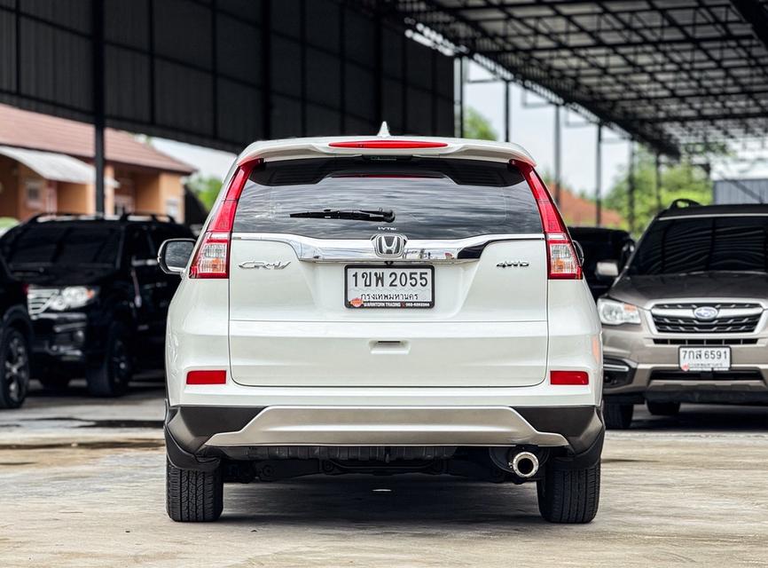 รหัสรถ WRT2055 2014 จด 2015 HONDA CRV, 2.0 E 4WD i-VTEC โฉม ปี12-17 สีขาวตัว ไมเนอร์เชน 7