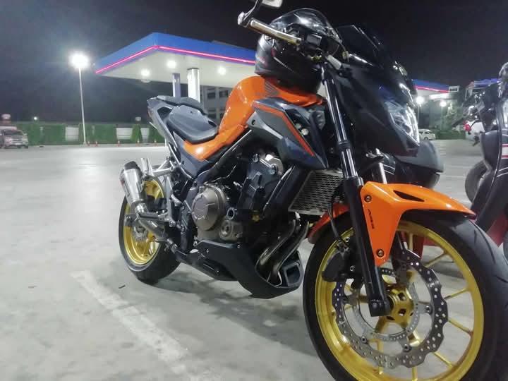 Honda CB500F สีส้ม 6