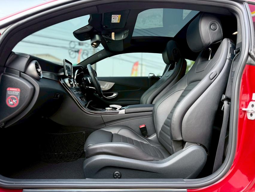 ปี 2016 BENZ C-CLASS, C250 COUPE AMGDYNAMIC โฉม W205 ปี14-23 สีแดง รูปที่ 11
