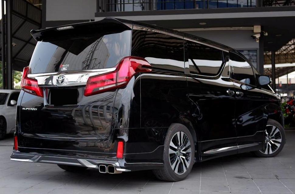 Toyota Alphard 2.5 SC Package 2022 สีดำ มือเดียวไมล์น้อย สีเดิมทั้งคัน รูปที่ 4