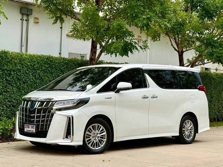 TOYOTA Alphard 2.5 Hybrid SRC Package AT สีขาว ปี 2020