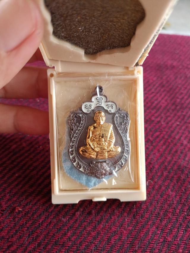 เหรียญหลวงพ่อพัฒน์ วัดห้วยด้วน เหรียญเสมาหัวเสือ รุ่น ทรัพย์พยัคฆ์เมฆา