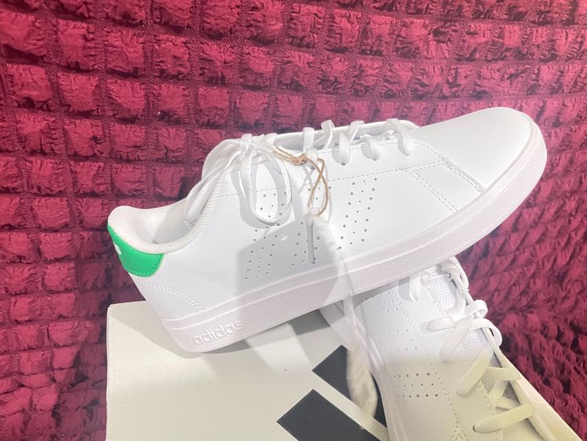 รองเท้า Adidas TENNIS KIDS ADVANTAGE BASE 2.0 ID3889 FTWWHT/FTWWHT/GREEN รูปที่ 2