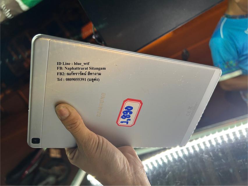 Samsung Tab A 8.0 (2019) จอ8นิ้ว ใส่ซิมโทรได้ Android 11โหลดได้ทุกแอพ ใช้งานปกติ สภาพสวย