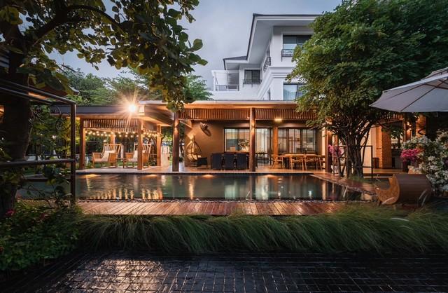 ขายบ้านเดี่ยวสร้างเอง3ชั้นย่านรามอินทราวัชรพลเลียบด่วนสุขาภิบาล5เขตบางเขน พร้อมสระว่ายน้ำพร้อมอยู่ 1