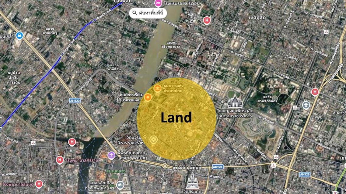 ขายที่ดินแยกวิสุทธิกษัตริย์ ใกล้สะพานพระราม 8 4