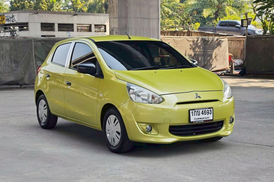 🔥รถสวย ขับดี ขายถูกมาก Mitsubishi Mirage 1.2 GL MT ปี 2013 รูปที่ 4