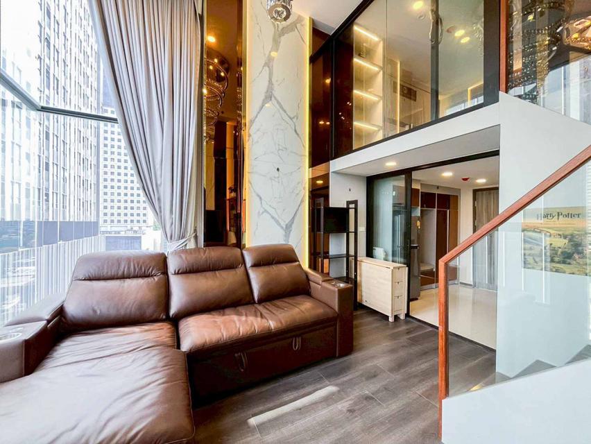 ให้เช่า คอนโด Duplex 2 ชั้น ห้องมุม Knightsbridge space รัชโยธิน ติดรถไฟฟ้า BTS พหลโยธิน 24 ขนาด 49 ตรม ชั้น 14 6