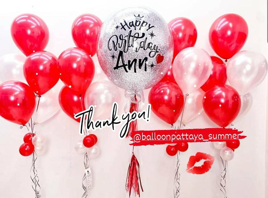 ร้านลูกโป่งวันเกิดพัทยา ราคาถูกที่สุด Balloon pattaya Summer
