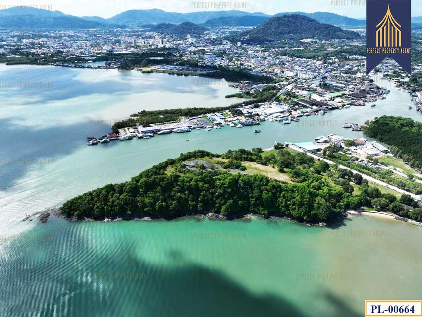 ขายที่ดิน ติดทะเล 51 ไร่ ภูเก็ต เกาะสิเหร่ ใกล้ท่าเรือรัษฎา ไปเกาะพีพีและอ่าวต้นไทร