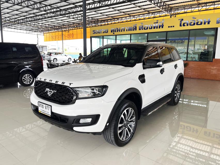  Ford Everest 2.0 Titanium+ (ปี 2020) SUV AT รถครอบครัว 7 ที่นั่ง ออกรถใช้เงิน 0 บาท..... พร้อมของแต่งสุดเท่+แร็ปหลังคาดำ Black Top ฟรีทะเบียนสวย 