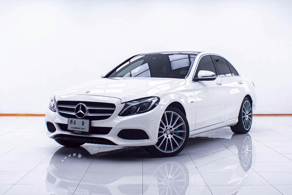 รหัสรถ 1D619 BENZ C350E 2.0 AMG 2018