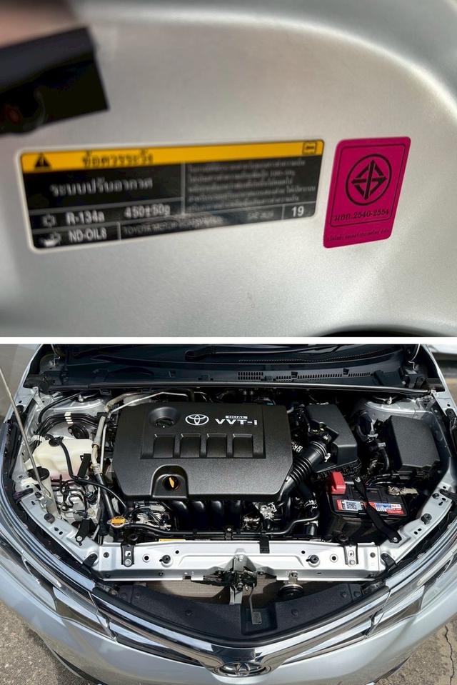 รหัสรถ AP8999 TOYOTA ALTIS 1.6 G Sedan AT 2018 16