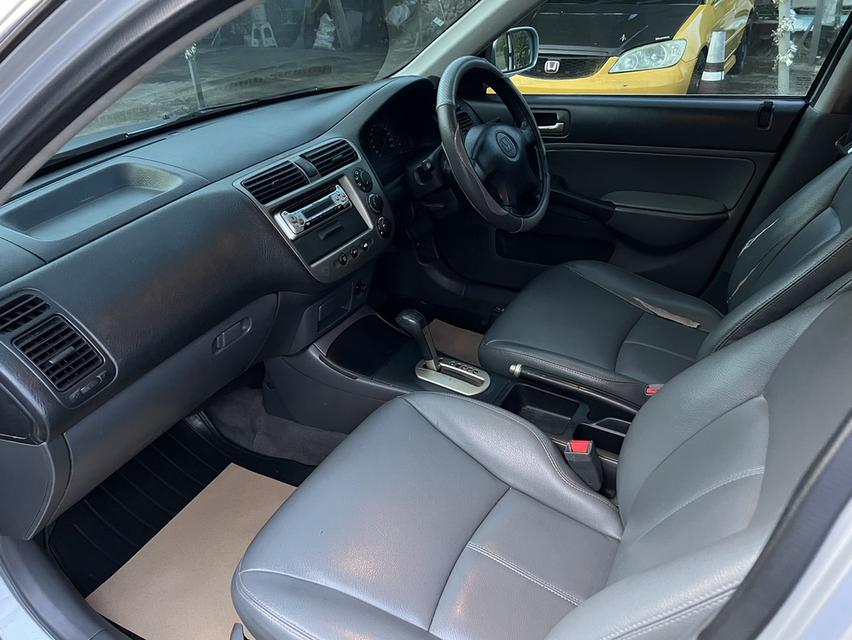 Civic ไดแมนชั่น ปี2001 ออโต้ มือเดียวป้ายแดง สีเดิม ไม่เคยแก๊ส 19