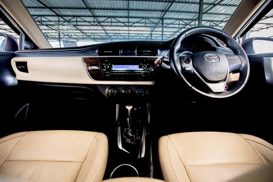 Toyota Altis 1.6G ปี 2014 สีบรอนเงิน  15