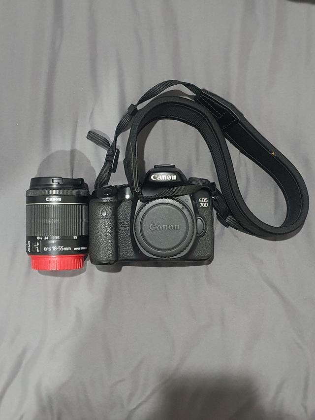 กล้อง Canon70D+Lens kit 18-55 f4-5.6 stm