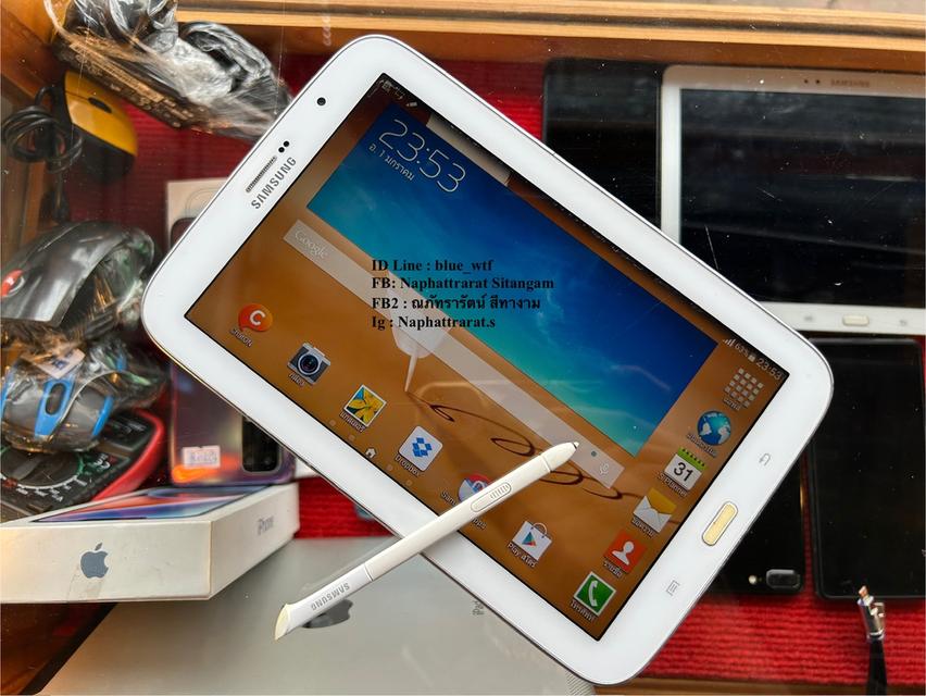 Samsung Note8.0 จอ8นิ้ว ปากกาSPenในตัว ใส่ซิมโทรได้ ใช้งานปกติ ได้ทุกซิม 3