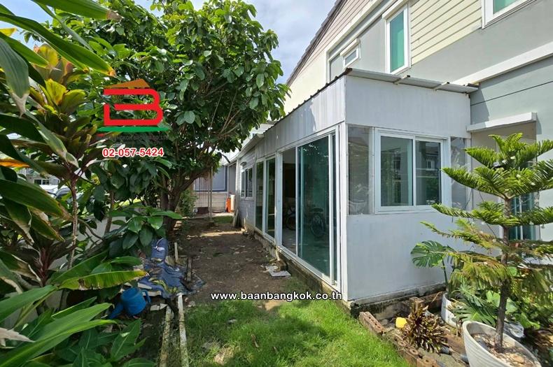 ทาวน์โฮม เนื้อที่ 39.5 ตร.ว. โครงการ เดอะ วิลเลจ ชัยพฤกษ์-วงแหวน (เฟส 6), ใกล้บิ้กซีไทรน้อย ถนนบางกรวย-ไทรน้อย ตำบลไทรน้อย อำเภอไทรน้อย นนทบุรี 10