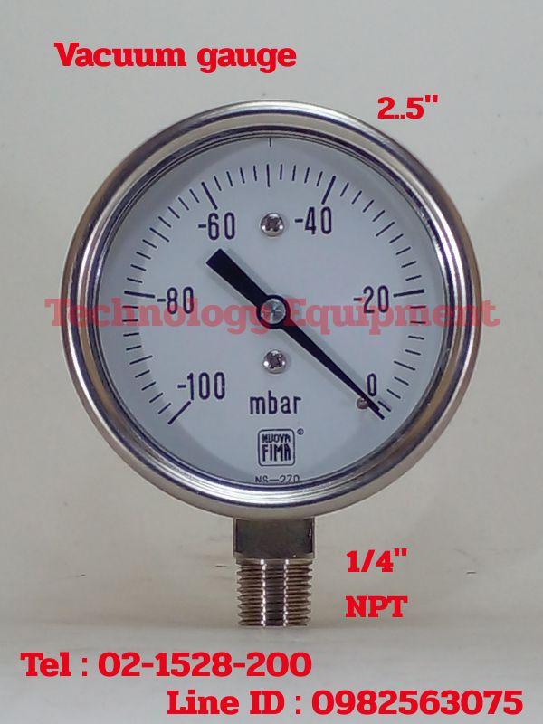 Low Pressure Gauge nuovafima มีสต็อกในไทย เปิดใบกำกับภาษีได้ พร้อมส่งด่วน รูปที่ 7