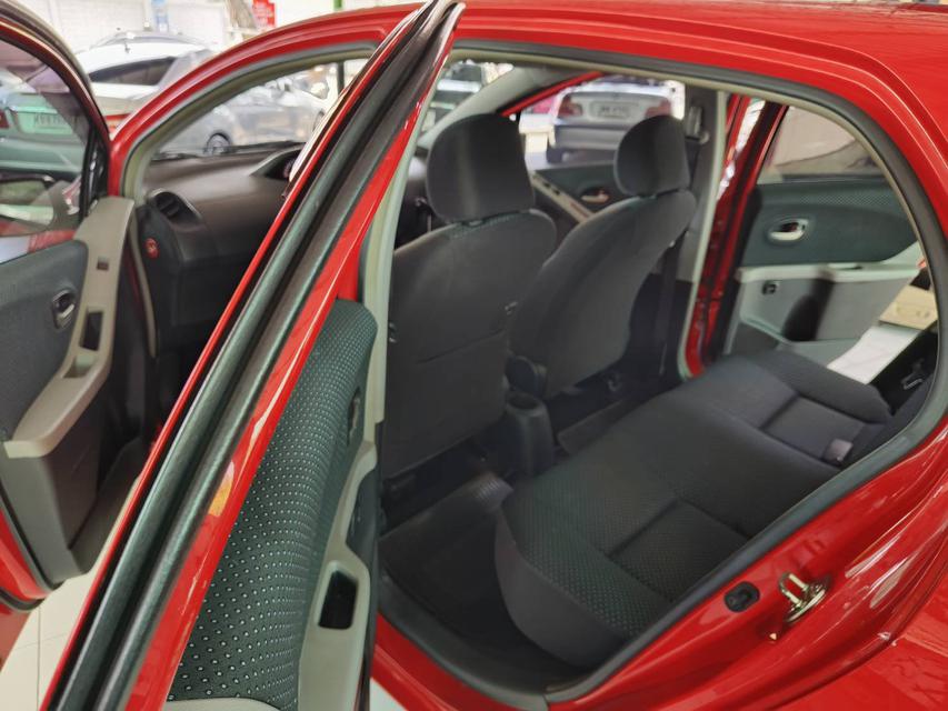รูป Toyota Yaris 1.5E Auto ปี 2008 สีแดง รถมือ 1 พร้อมใช้ 5