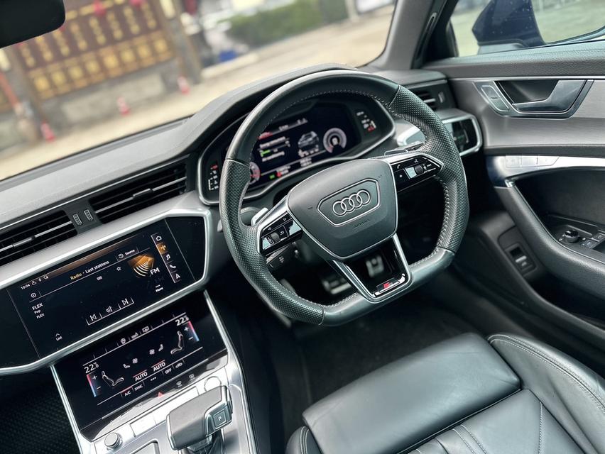 Audi A6 Avant 45 TFSI S-line Black Edition 2020 สีเทา 17