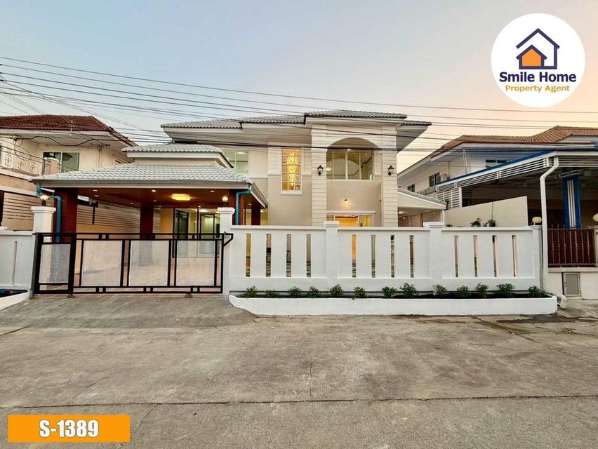 ขายบ้านลลิล ซอยมังกร แพรกษา สมุทรปราการ ตกแต่งใหม่พร้อมอยู่ 1