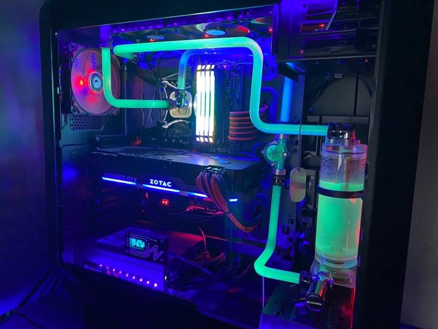 i7 8700k ตัวท็อป ชุดน้ำเปิดจัดเต็ม