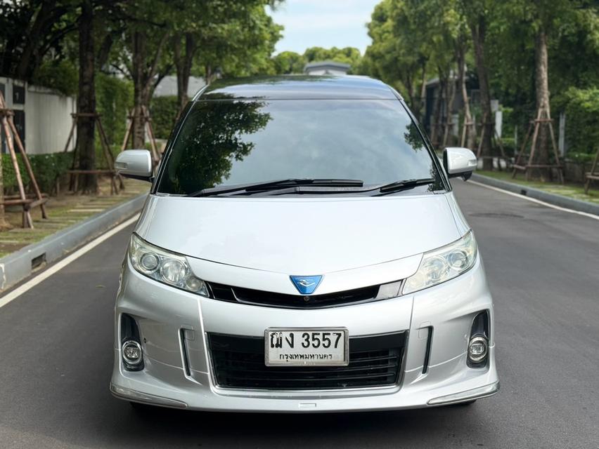 Toyota Estima 2.4 Hybrid Full Option ไมเนอร์เช้น ท็อปสุด ปี 2012 สีบร์อนเงินสวย 🤍 หล่อ หรู ประหยัด รถพร้อมใช้งานเล่มเอกสารพร้อมโอน