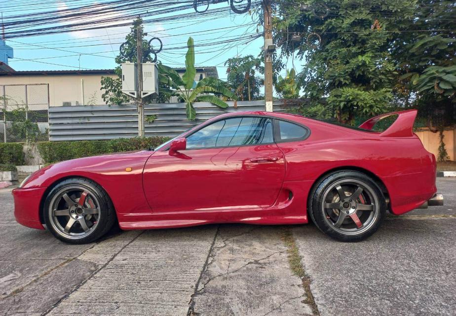 Toyota Supra ปี 1994 สีแดงแท้จากโรงงาน 4